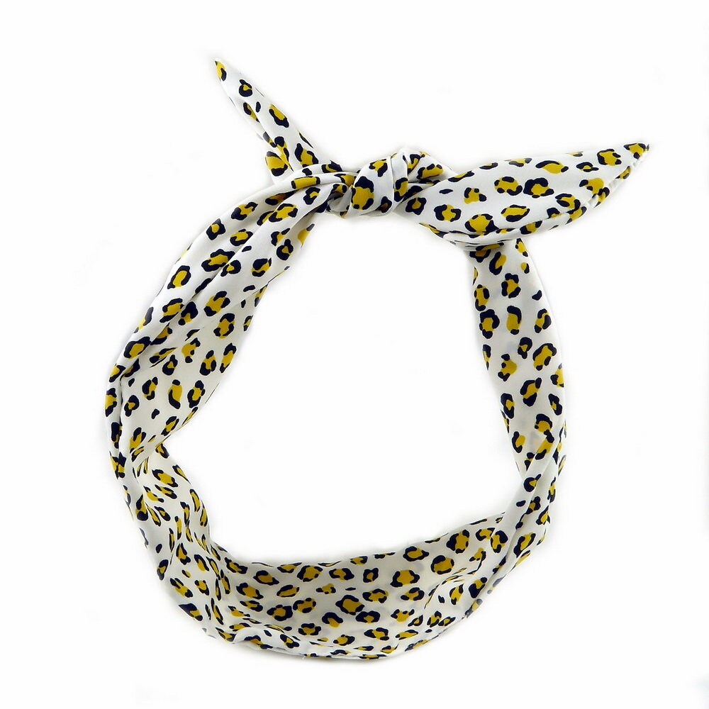 Bandeau headband cheveux pantère