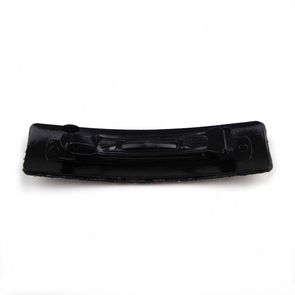 Barrette cheveux 9cm paillettes