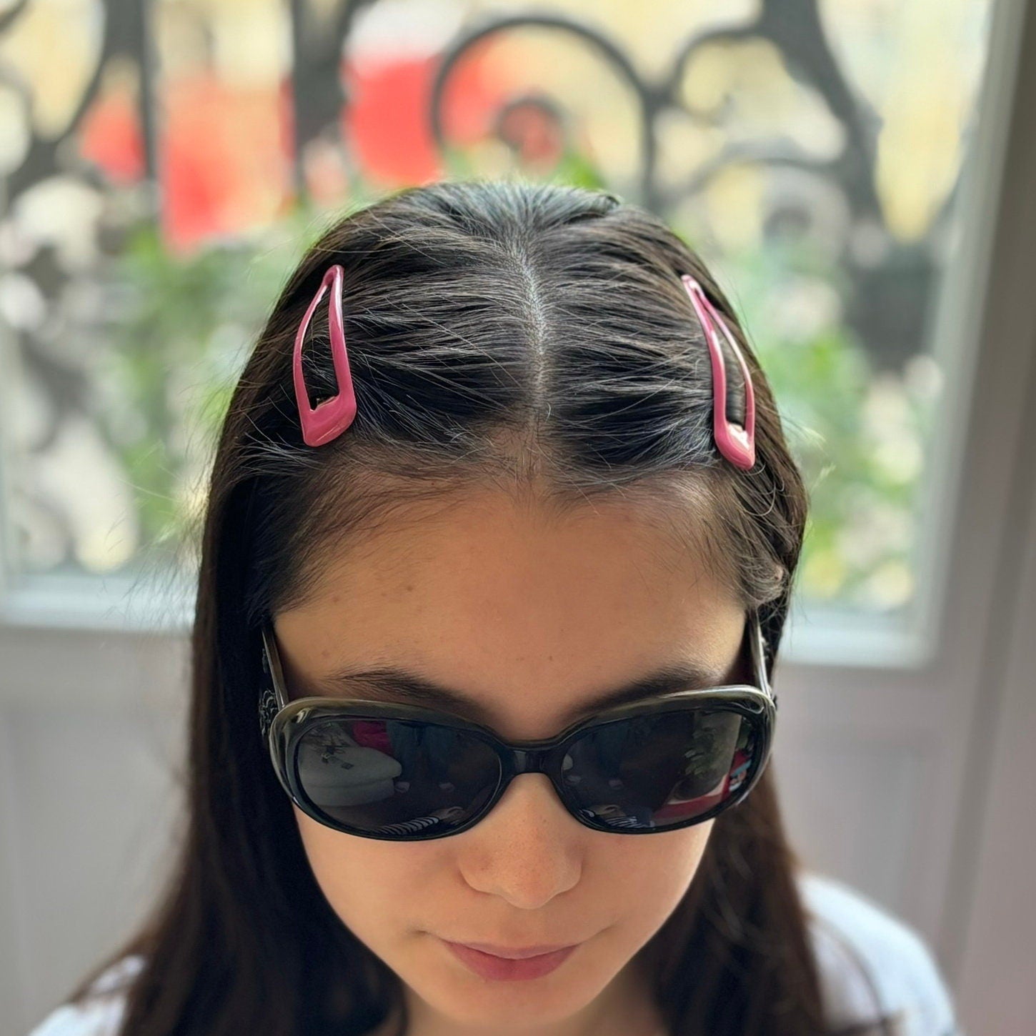 Lot de 2 pinces cheveux clic clac 7cm