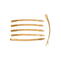Lot de 10 Pinces à Cheveux Dorées 6,5 cm - Épingles Fines Métal Doré