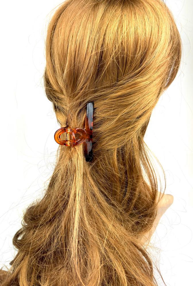 Lot de 2 pinces cheveux 8cm