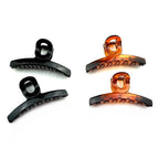 Lot de 2 pinces cheveux 8cm