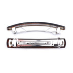 Barrettes cheveux classique "Made in France" 7.5cmx1.2cm - Lot de 4