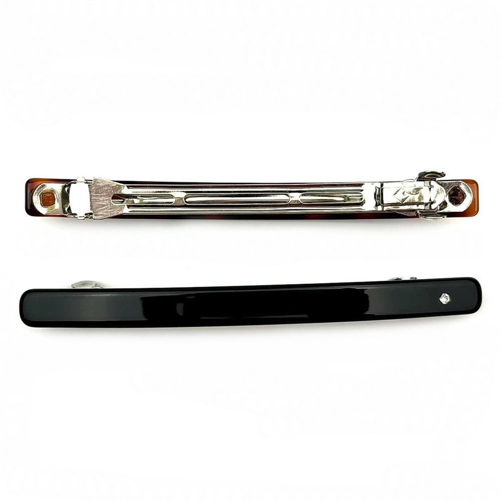 Barrette cheveux longue 10cm avec strass