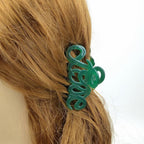 Pince Cheveux "Love" 8.5cm en Acétate, Fabrication française