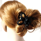 Pince crabe cheveux 6.5cm noir