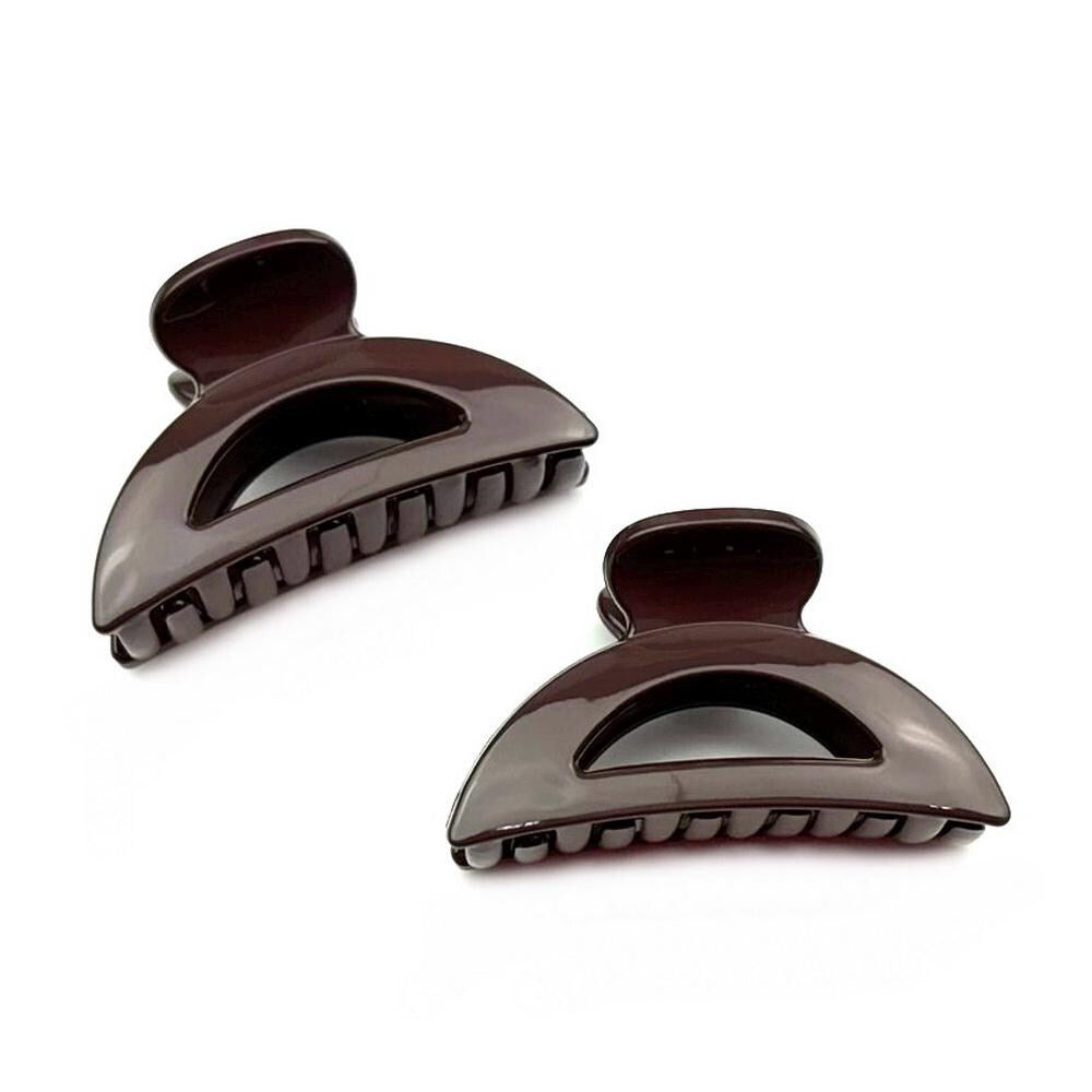 Lot de 2 pinces cheveux crabe 5.7cm