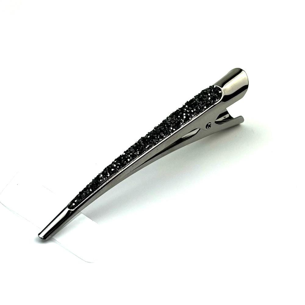 Grande pince cheveux concorde paillettes 13cm