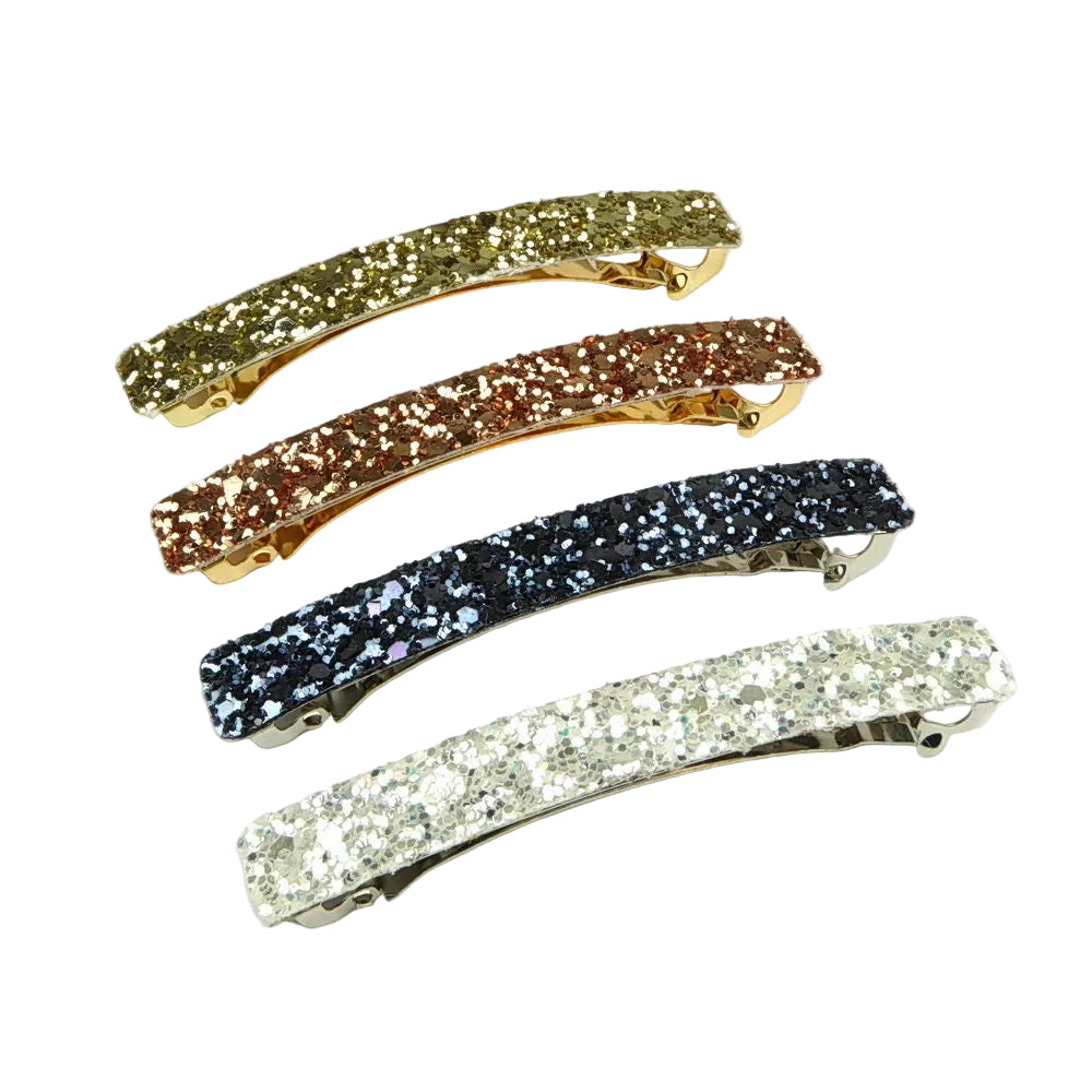 Barrette Cheveux Paillettes 8,5cm