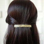 Barrette Cheveux Paillettes Glitter 8,5cm, cheveux fins