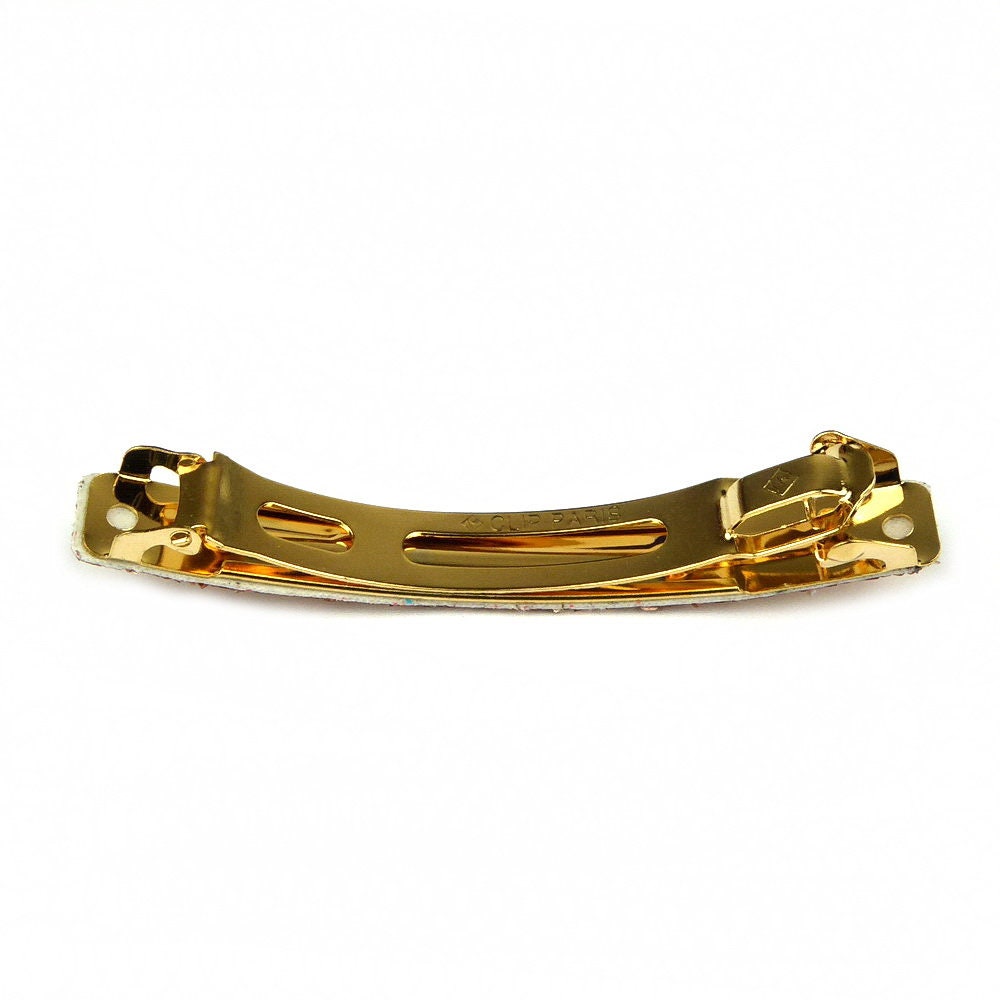 Barrette Cheveux Paillettes 8,5cm, cheveux fins