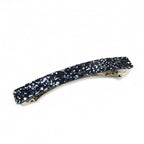 Barrette Cheveux Paillettes 8,5cm, gris, cheveux fins