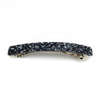 Barrette Cheveux Paillettes 8,5cm, gris, cheveux fins