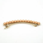 Barrette cheveux fine 8cm avec perles fantaisie