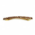 Barrette cheveux paillette 8.5cm or rose, cheveux fin