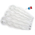 Epingles cheveux transparentes made in France 8.8cm - Lot de 6