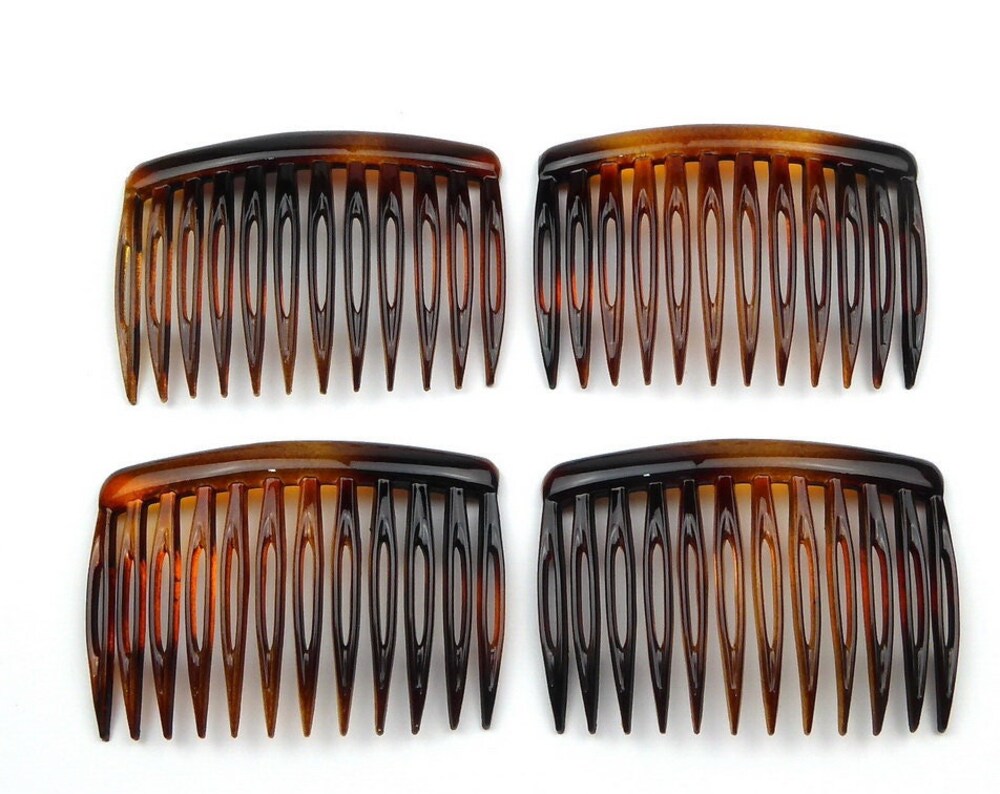 Peignes Côté Demi-Blond Made in France, lot de 4pcs