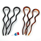 Pics à cheveux ondulées Made in France - Lot de 2