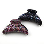 Pince à cheveux paillette 9cm - crabe fantaisie