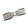 Barrette cheveux noeud en strass