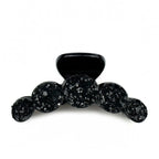 Pince cheveux crabe fantaisie ornée de paillettes noires