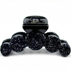 pince cheveux crabe fantaisie ornée de paillettes noires