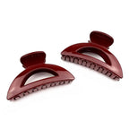 Lot de 2 grandes pinces cheveux crabe 8.5cm