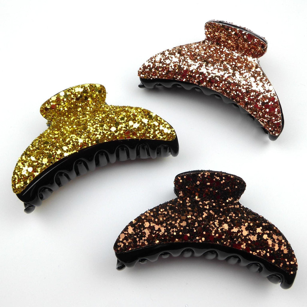 Pince cheveux paillette 9cm