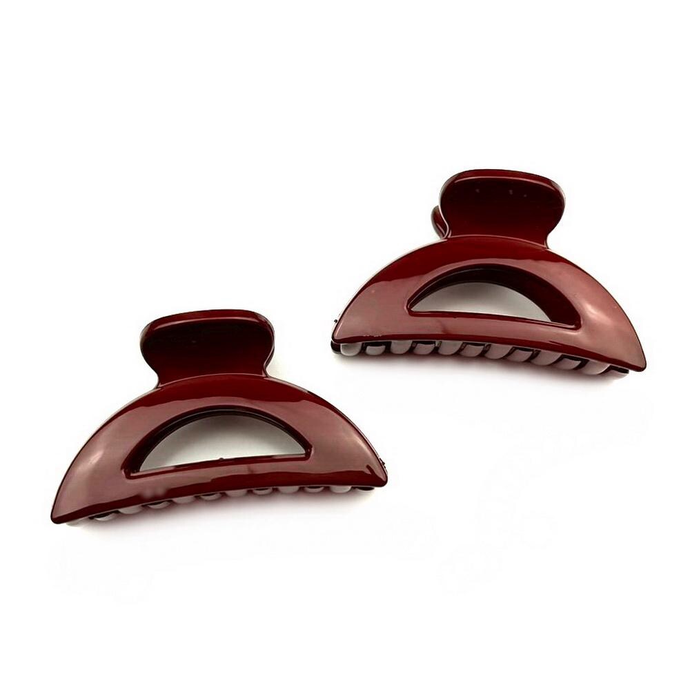 Lot de 2 pinces cheveux crabe 5.7cm