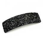 Barrette cheveux 9cm incurvée paillettes, accessoire cheveux
