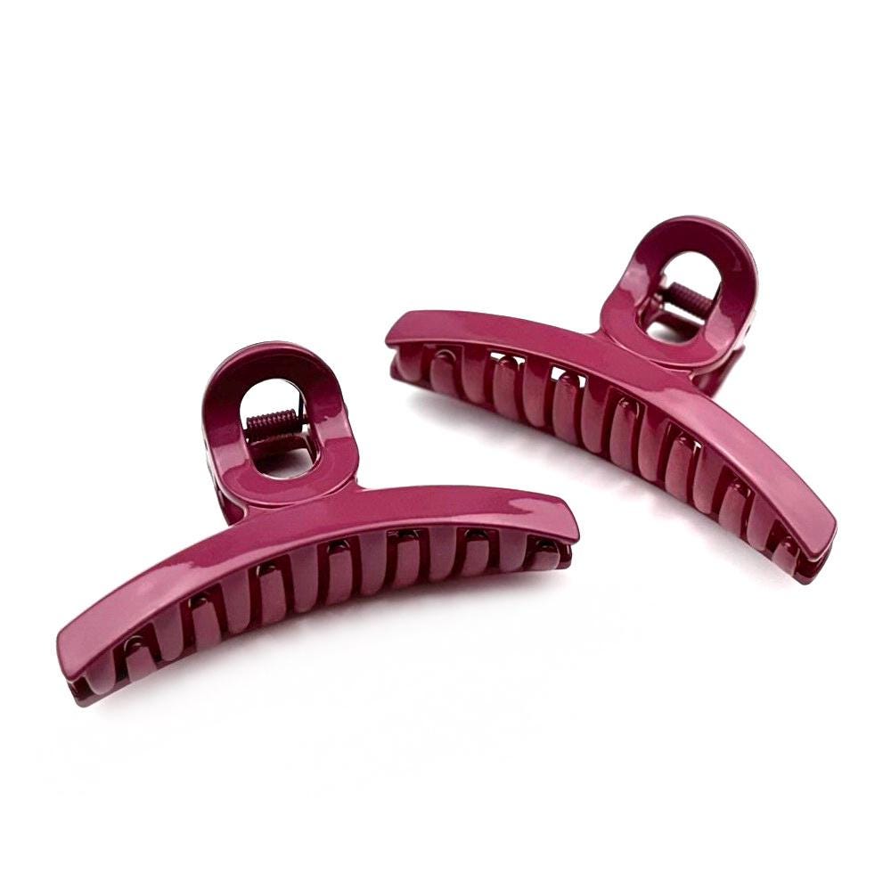 Lot de 2 pinces cheveux 8cm