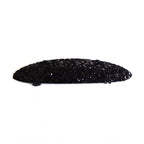 Barrette cheveux ovale 9cm paillettes