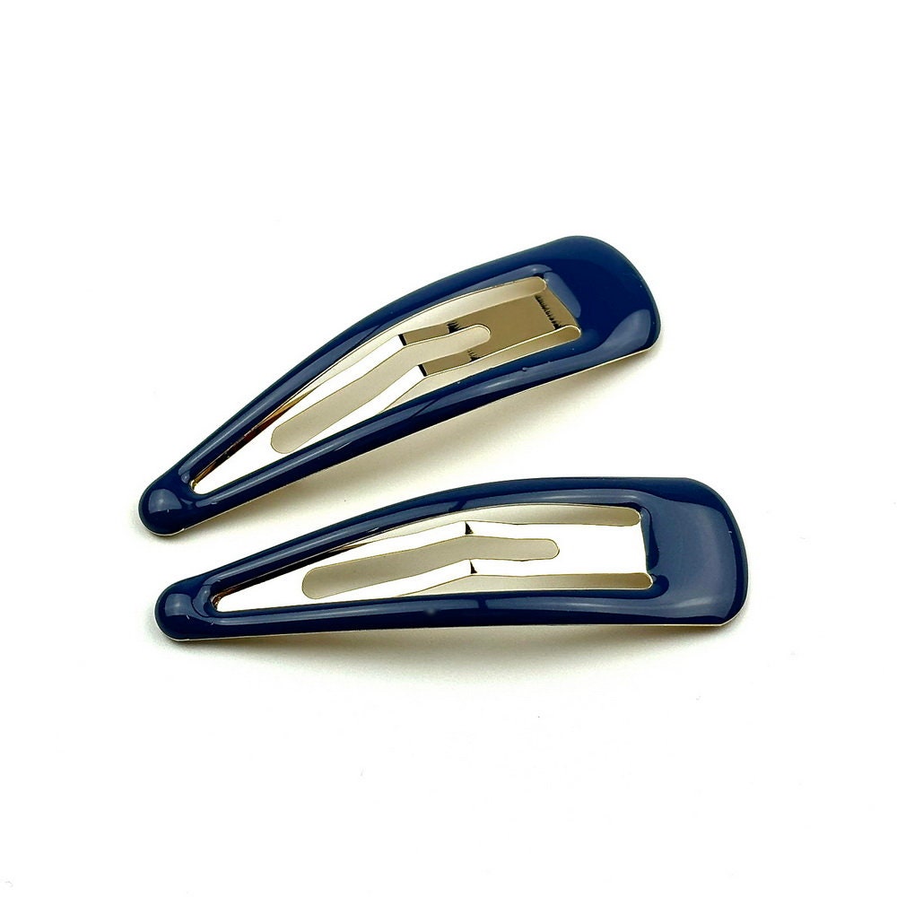 Lot de 2 pinces cheveux clic clac 7cm