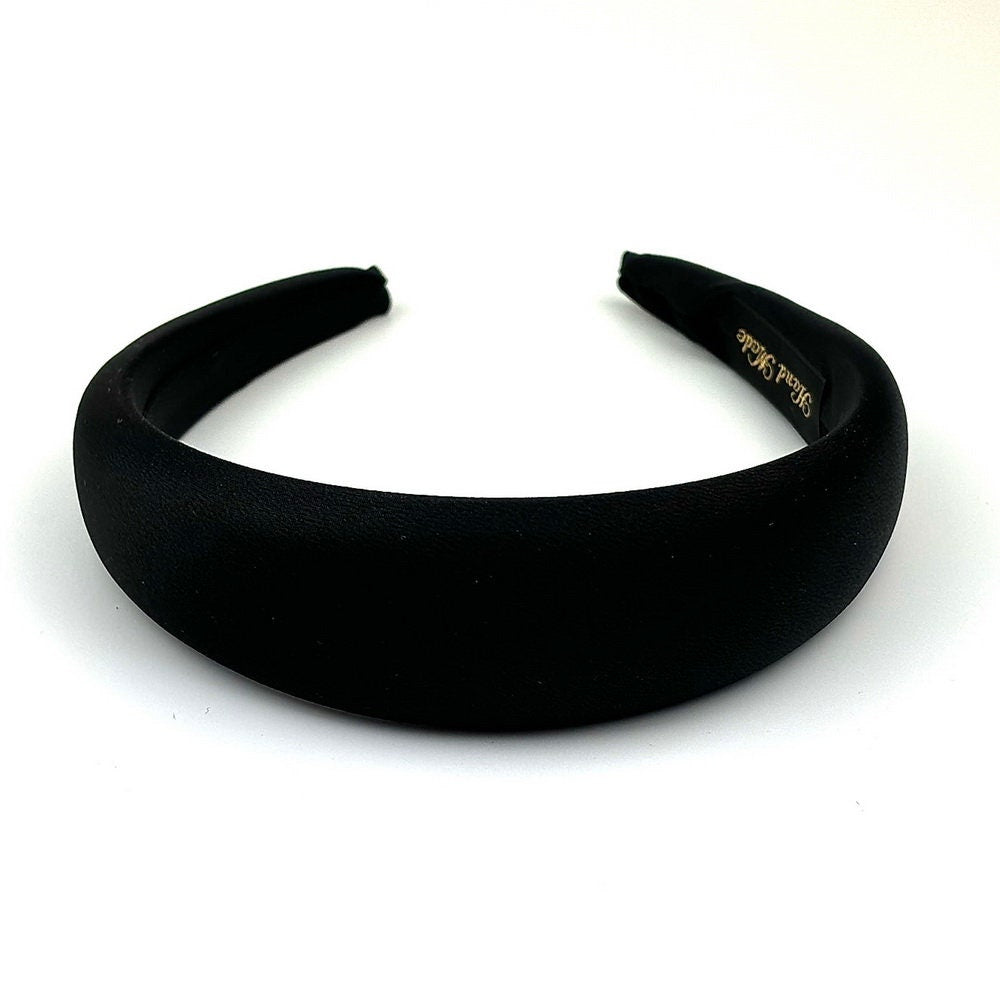 Serre tête velours bombé