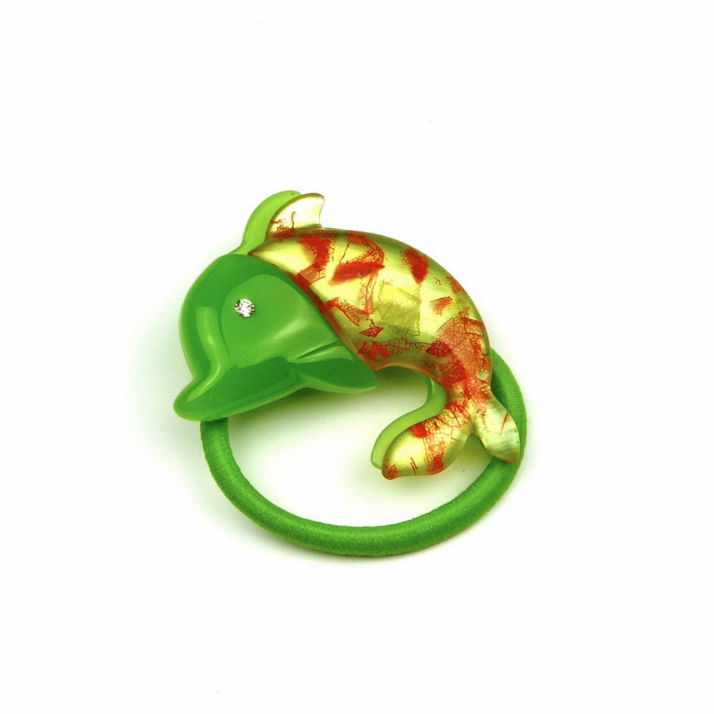 Lot de 6 élastiques cheveux dauphin