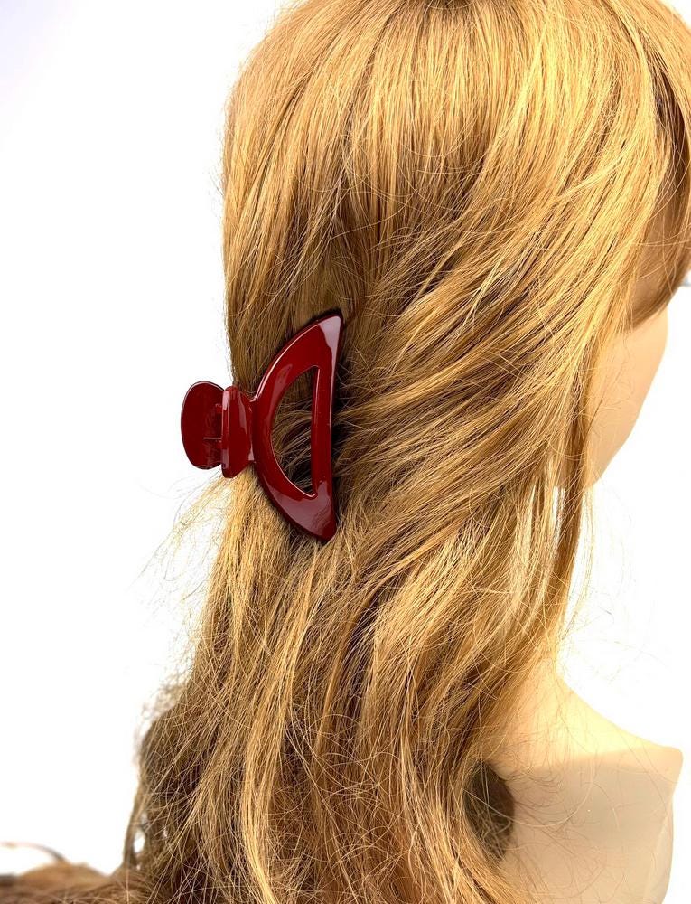 Lot de 2 grandes pinces cheveux crabe 8.5cm