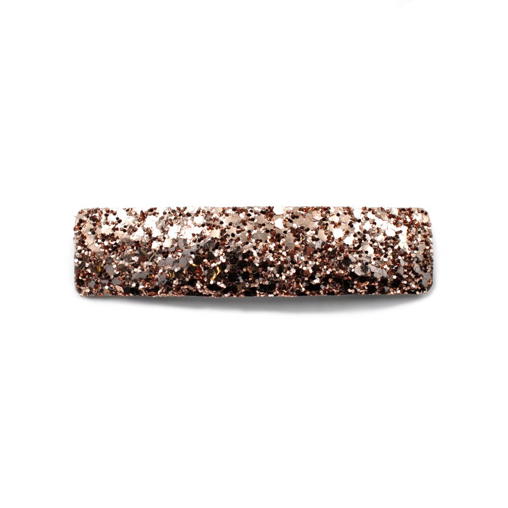 Barrette cheveux 9cm paillettes