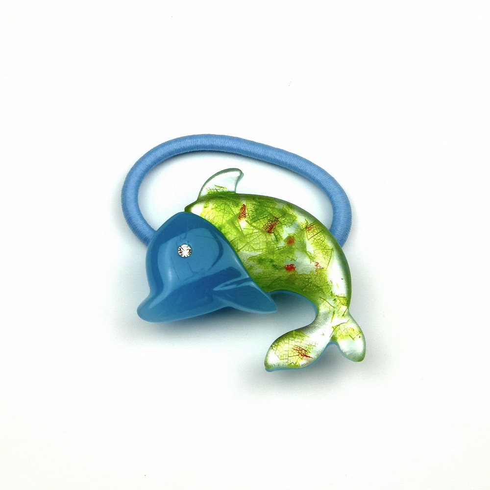 Lot de 6 élastiques cheveux dauphin