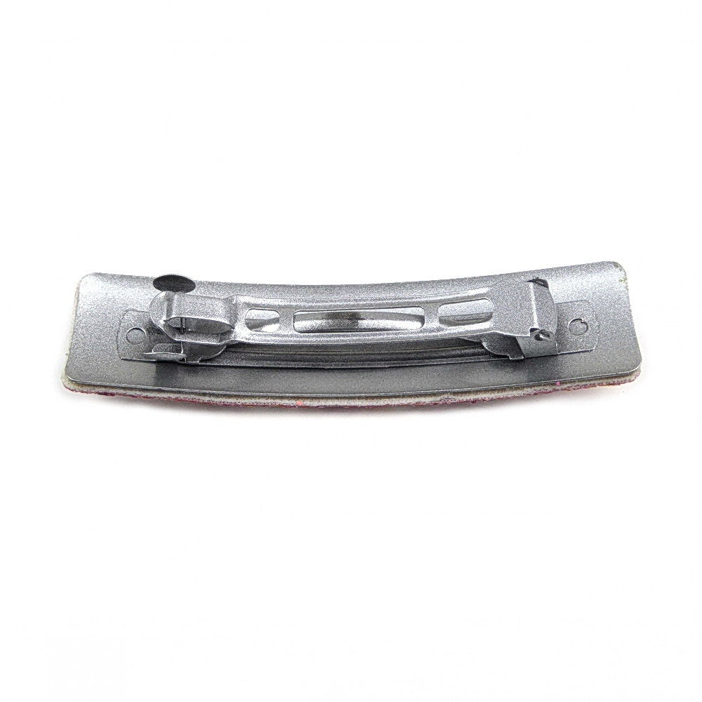 Barrette cheveux 9cm paillettes