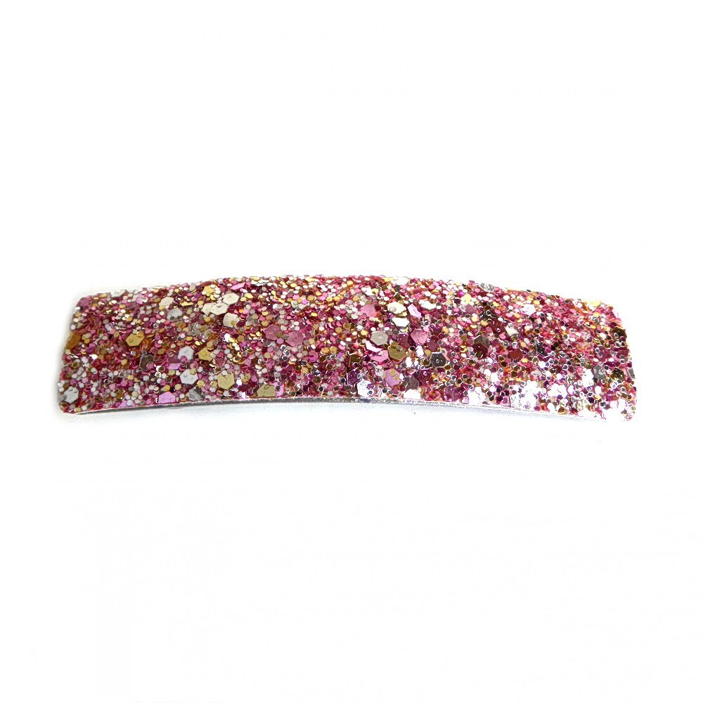 Barrette cheveux 9cm paillettes