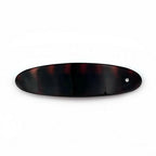 Barrette Cheveux Celluloid Ovale 9,5cm Strass 