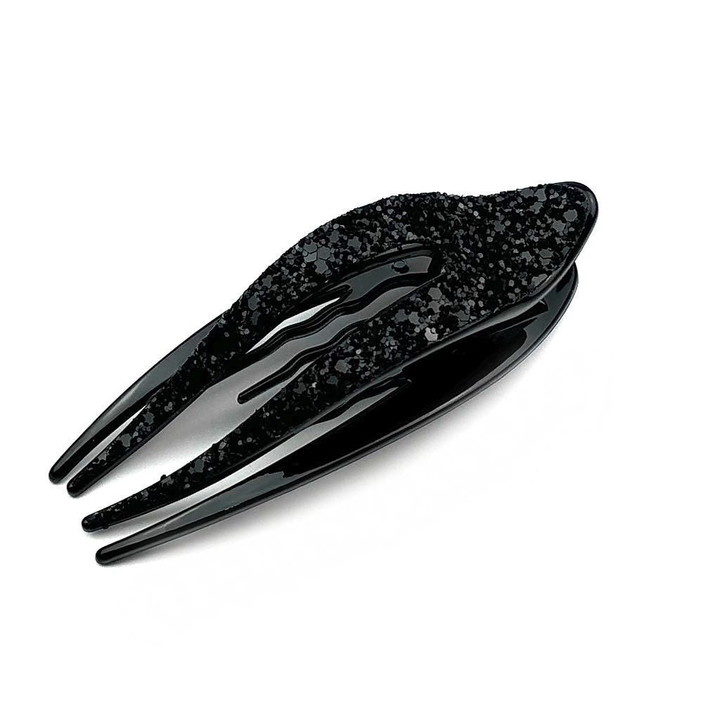 Pince à cheveux bec paillettes