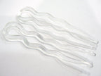 Epingles cheveux transparentes made in France 8.8cm - Lot de 6
