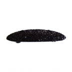 Barrette cheveux ovale 9cm paillettes
