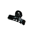 Pince cheveux crabe 6.8cm noir