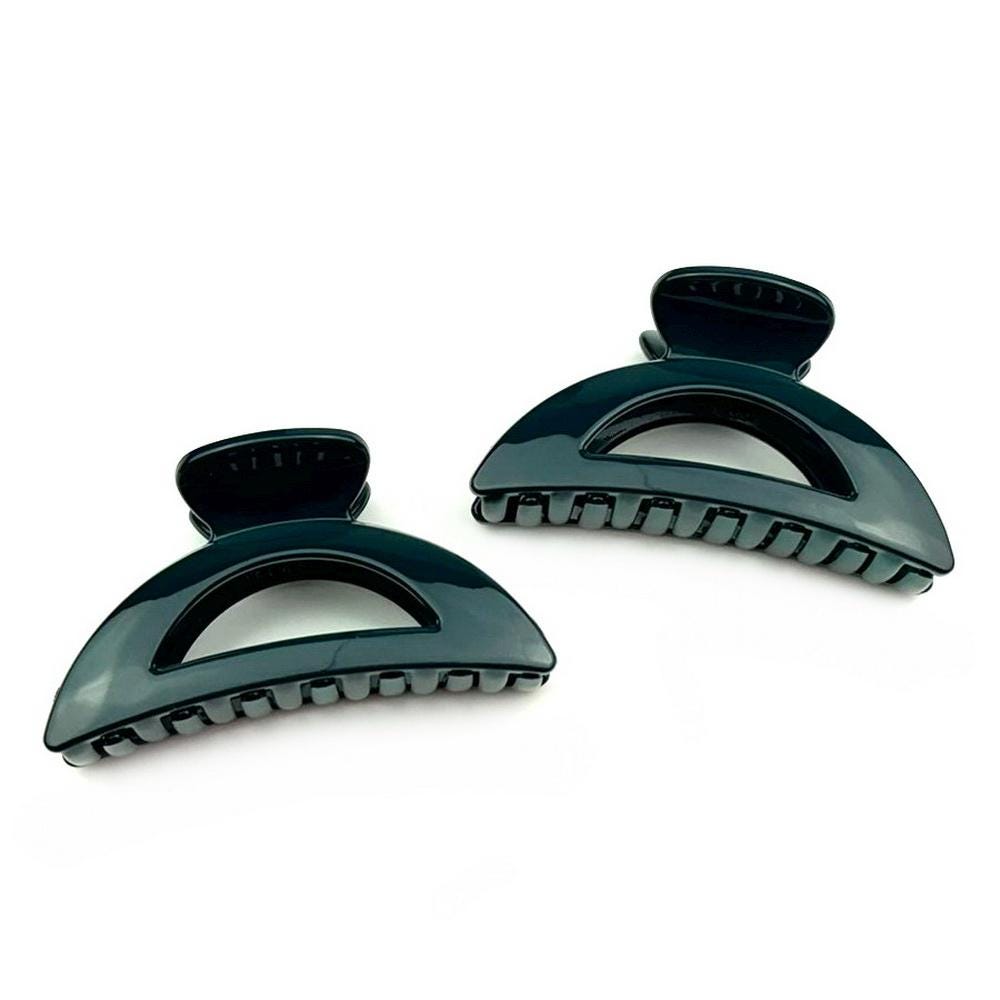 Lot de 2 grandes pinces cheveux crabe 8.5cm