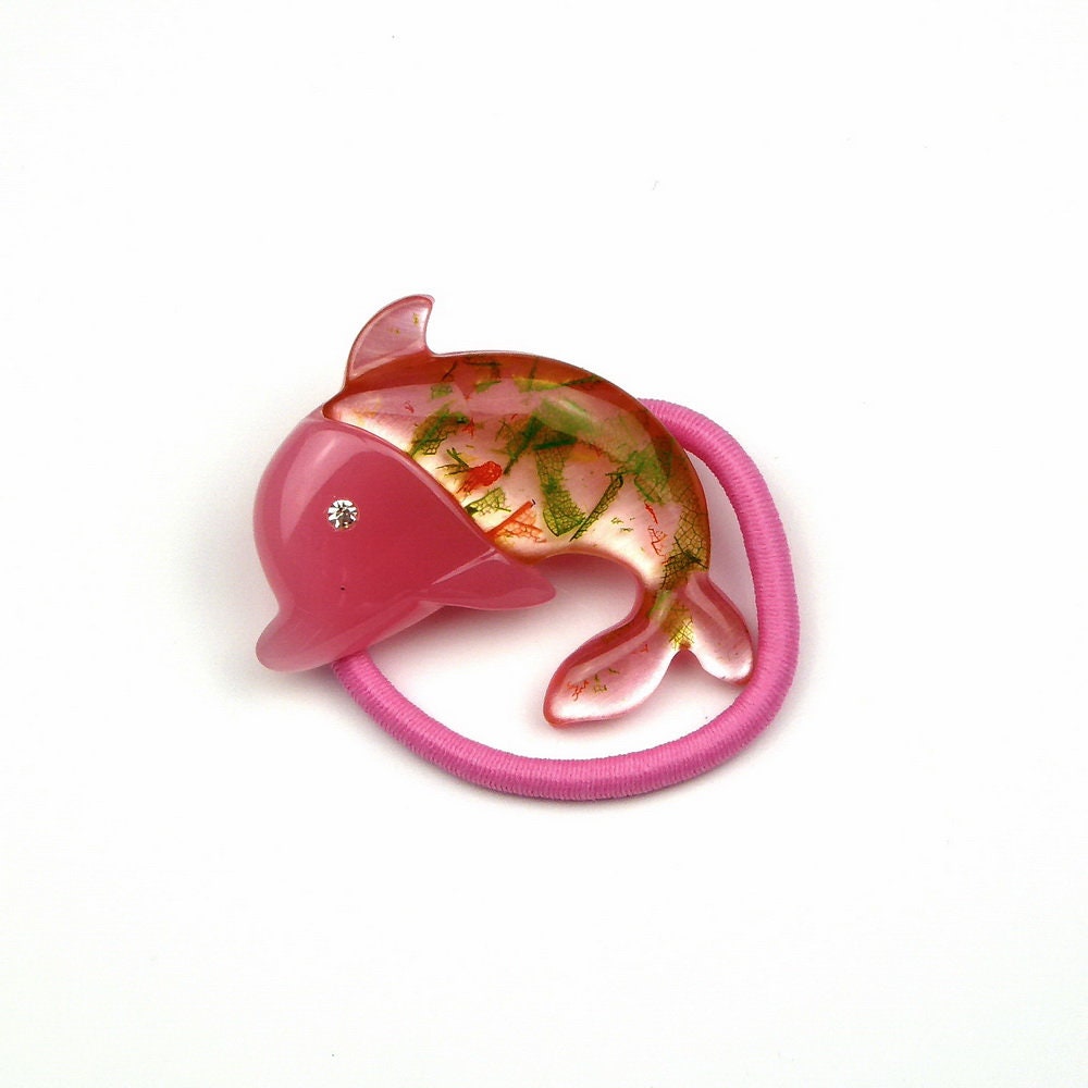 Lot de 6 élastiques cheveux dauphin