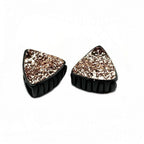 Lot de 2 Pinces cheveux paillette triangulaire