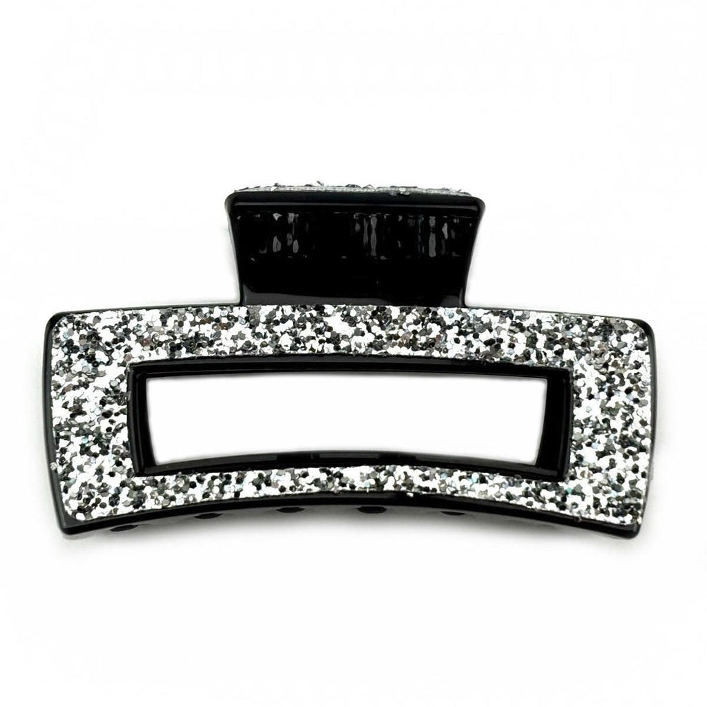 Pince cheveux paillette rectangulaire