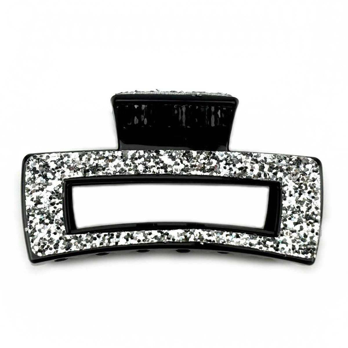 Pince cheveux paillette rectangulaire